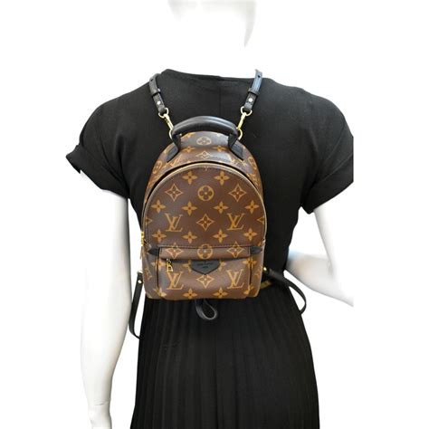 louis vuitton palm springs backpack mm review|Louis Vuitton monogram mini backpack.